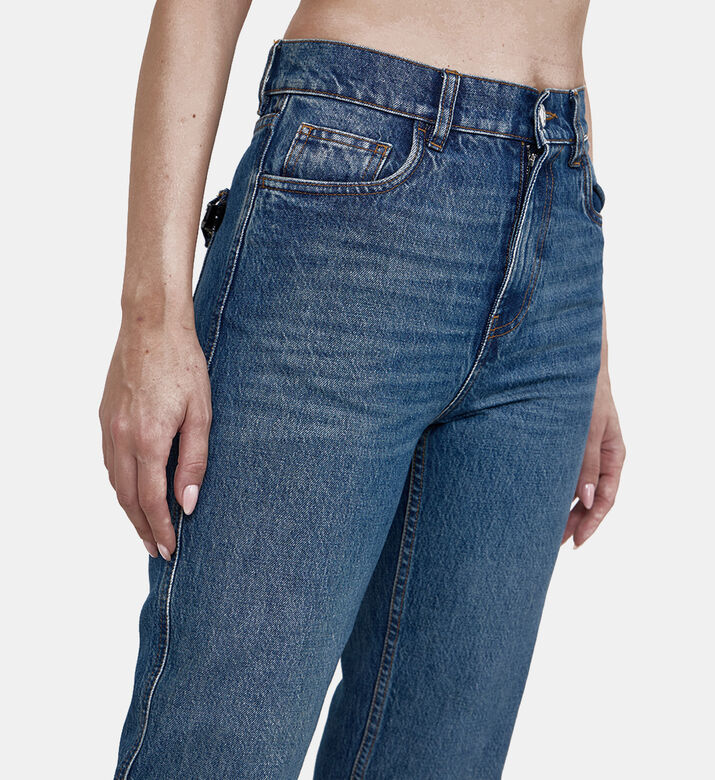 High-waisted Slim-fit Jeans