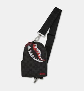 Sprayground Scribble Shark-graffiti Sling Backpack, Packshot View