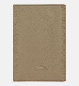 Longchamp Pebble-leather Passport Cover, Packshot View