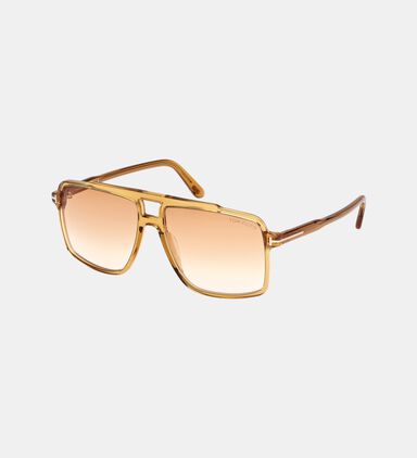 Acetate Square Dark Lens Sunglasses 59