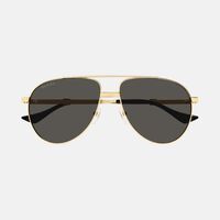 Metal Aviator-inspired Sunglasses 59