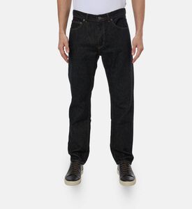 Les Deux Ricky 2-tone Denim Pants, Model View