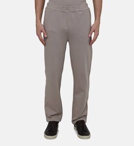 بنطال رياضي بحزام خصر مطاطي قطن