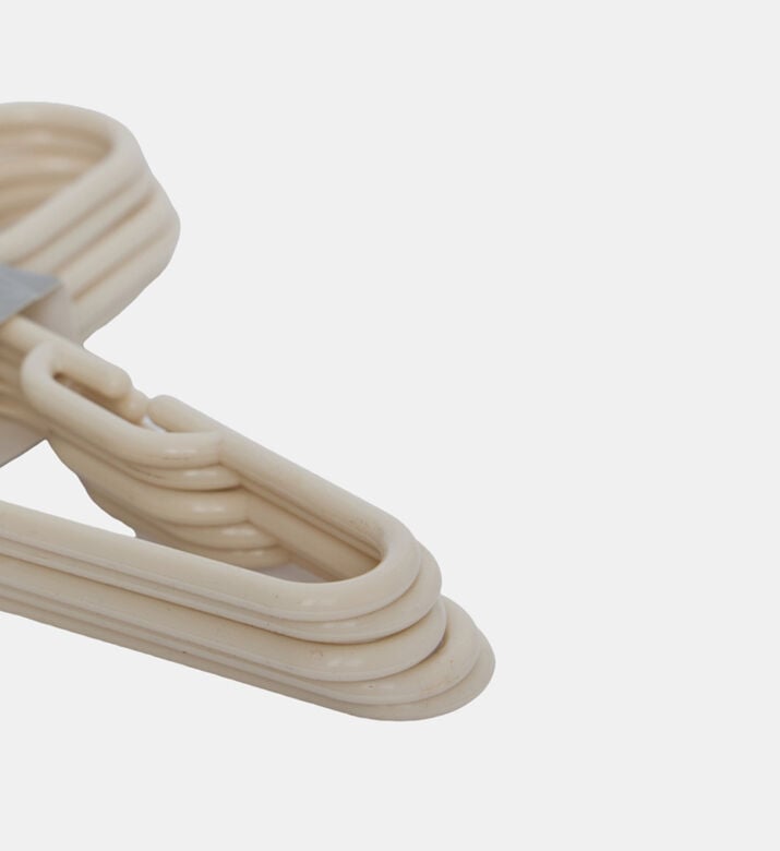 Home Deco and More Plastic Clothes Hangers Set, Packshot View Home Deco and More Plastic Clothes Hangers Set, Packshot View