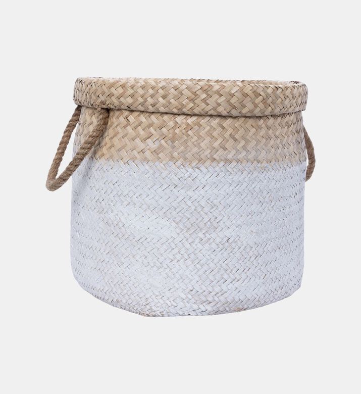 Home Deco and More Seagrass Multi-color Basket, Packshot View