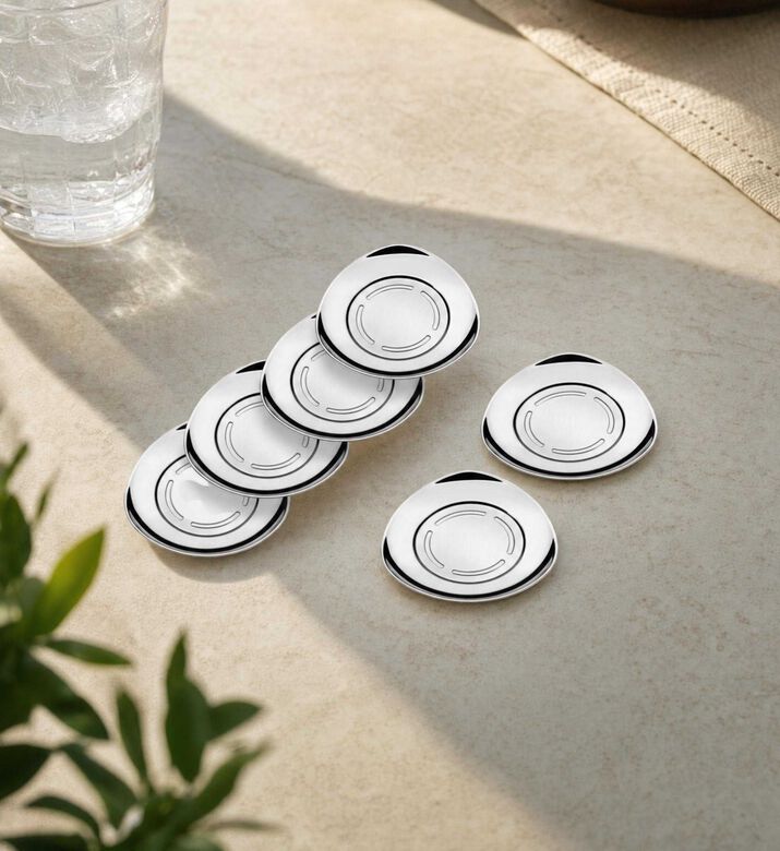 Tramontina Triangular Coasters 6-piece Set, Model View