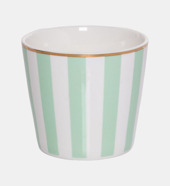 Ceramic Stripped Mug 350 Ml