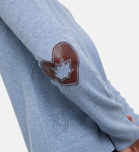 Zadig et Voltaire Relaxed-fit Long-sleeve Sweater, Grey, L, Model View Zadig et Voltaire Relaxed-fit Long-sleeve Sweater, Grey, L, Model View