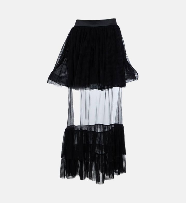 Savanna Tulle-tiered Maxi Skirt, Packshot View