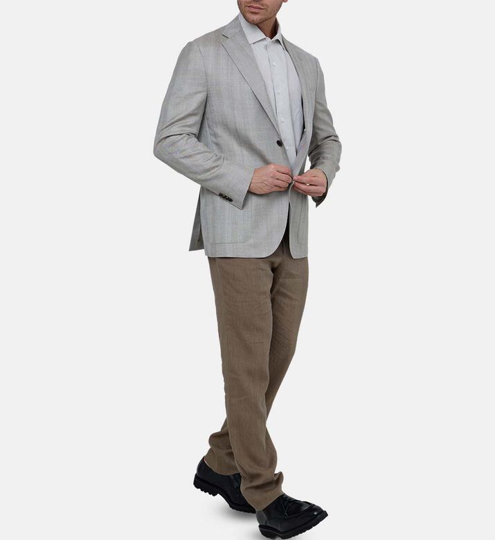 جاكيت صوف بنمط هيرينغبون