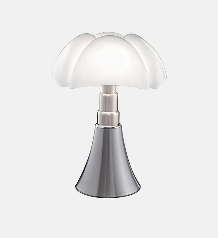 Martinelli Luce Minipipistrello Dimmable Led Lamp, Silver, Packshot View