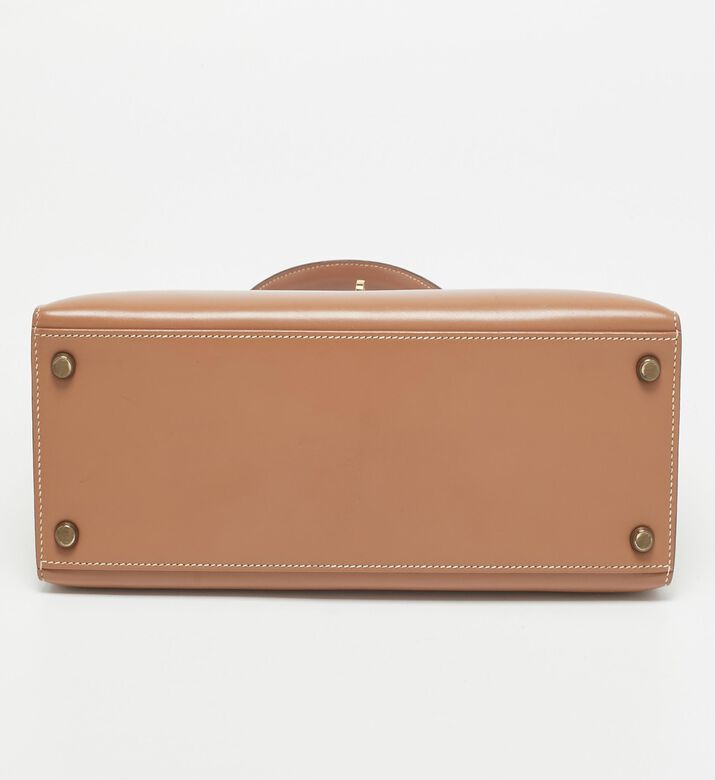 Hermes Preowned Hermes Kelly Sellier Chamonix Leather Top Handle Bag, Packshot View