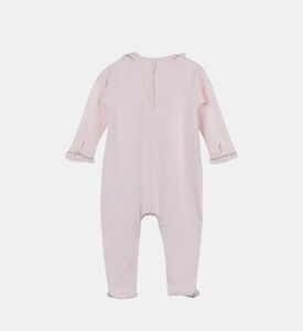 Ruffled Bib Collar Pyjama