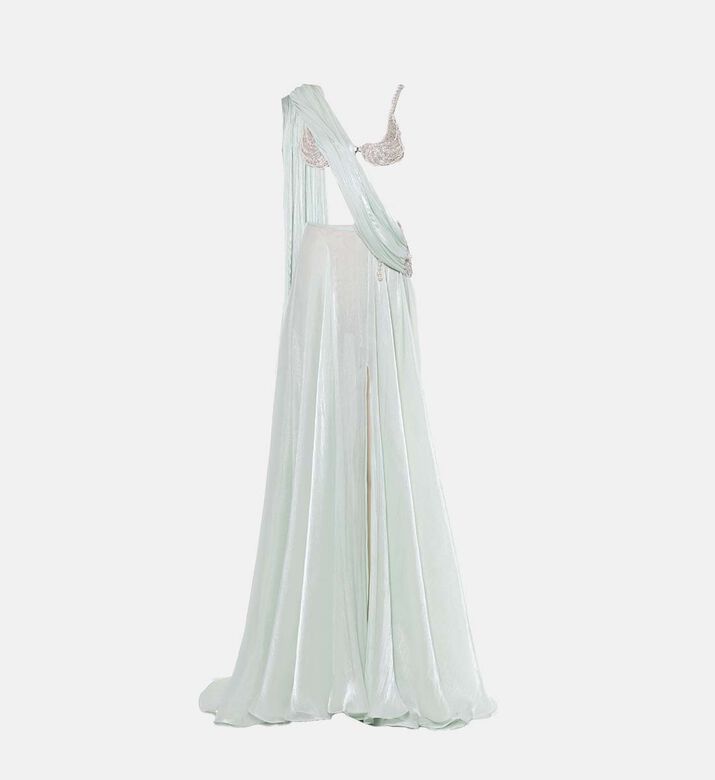 Glamorous Grecian-inspired Gown