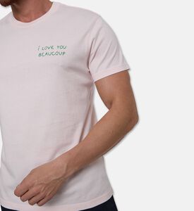 Maison Labiche I Love You Beaucoup T-shirt, Model View