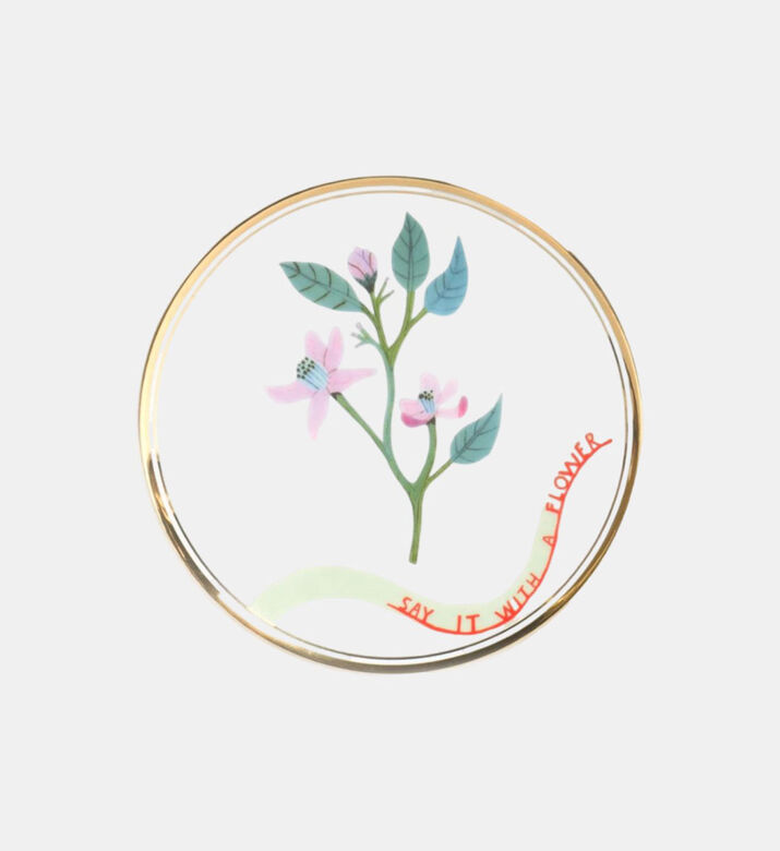 Botanica Porcelain Floral Plate