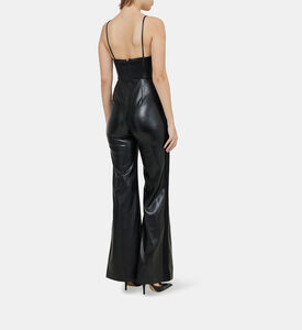 Christena Vegan Leather Jumpsuit Christena Vegan Leather Jumpsuit