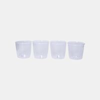 Glass Clear Water Tumble Set