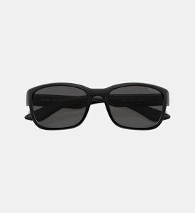 Acetate Square Frame Stripe Design Sunglasses 57 Acetate Square Frame Stripe Design Sunglasses 57