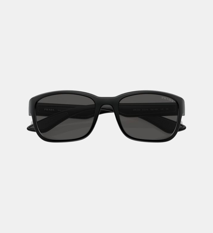 Acetate Square Frame Stripe Design Sunglasses 57 Acetate Square Frame Stripe Design Sunglasses 57