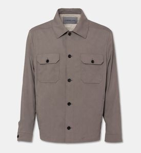Corneliani Structured Virgin Wool Blend Overshirt, Packshot View