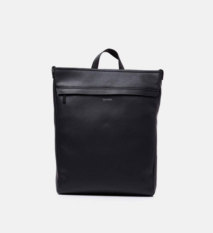 Square Zip Top Backpack
