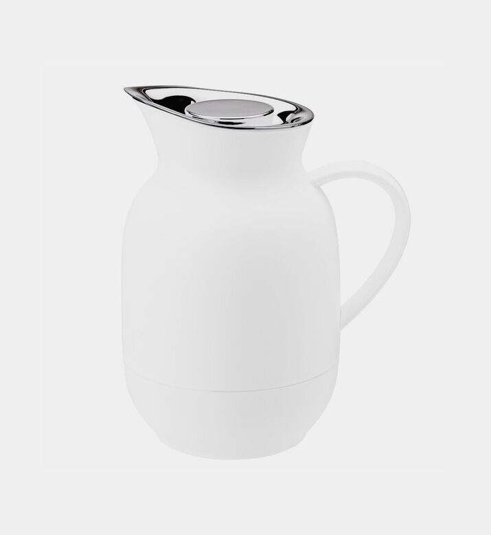 Stelton Amphora Vacuum Coffee Jug, White, 1-l, Packshot View
