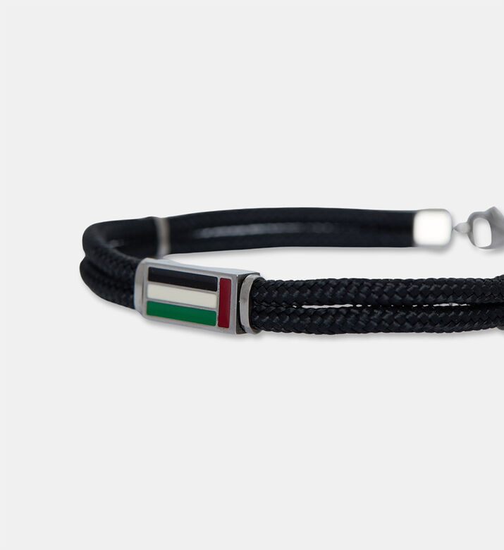 Nomination United Arab Emirates Cord Steel Enamel Bracelet, Packshot View