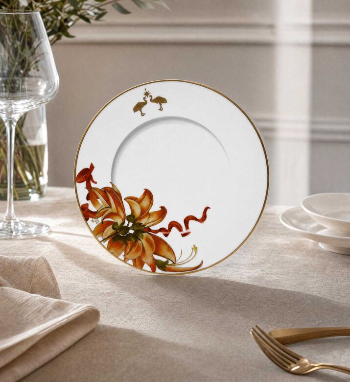 Vista Alegre Amazonia Porcelain Dessert Plate, Model View