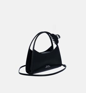 حقيبة كروس بودي بمقبض جلد بمشبك شعر