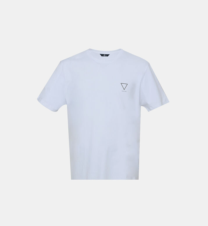 تيشيرت قطن جيرسيه بطبعة