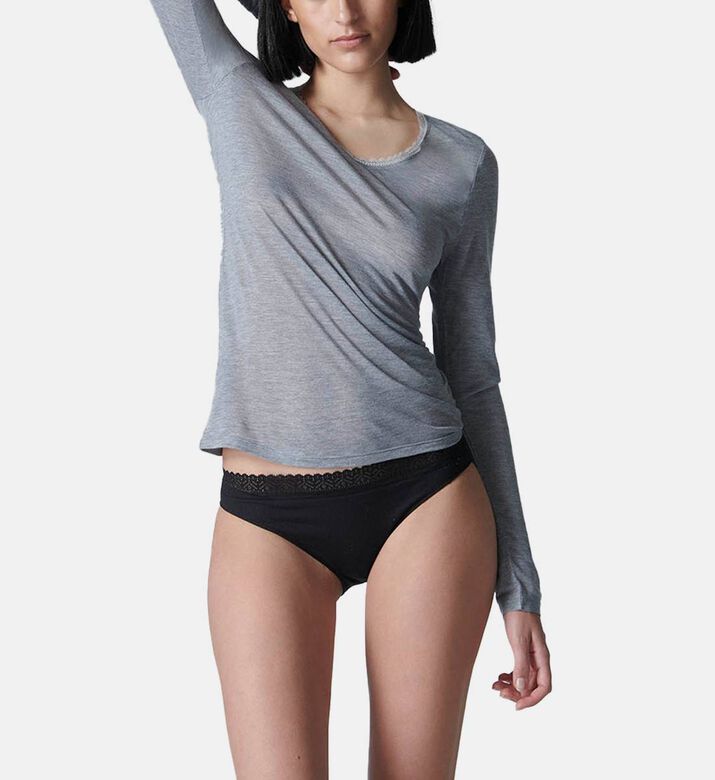 Long-sleeve Lounge Top