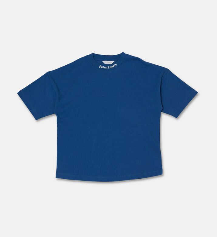 Palm Angels Ts Overlogo, Blue, 8y, Packshot View