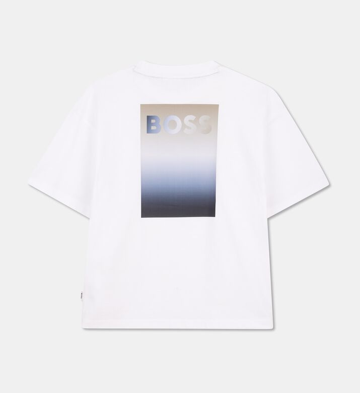 Boss Piqu&eacute; Crewneck Loose-fit T-shirt, Packshot View