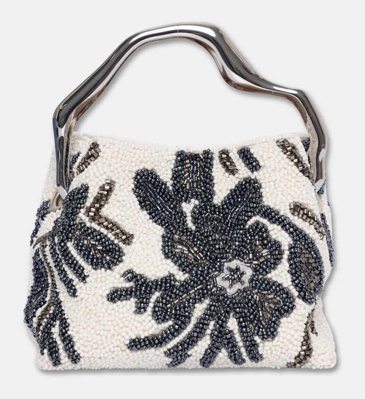 Cult Gaia Solene Beaded Handle Bag, Packshot View