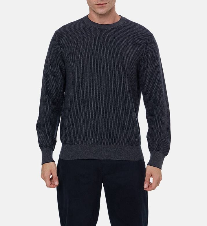 Vince Sweat Geo, Grey, Xl, Model View