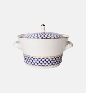 Cobalt Net Youth Soup Tureen