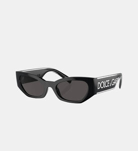 Thick Cat-eye Frame Sunglasses 52