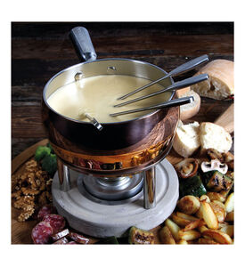 Copper Fondue 5-piece Set