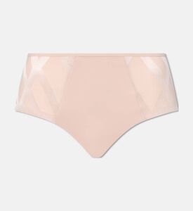 Chantelle High-waist Jacquard Briefs, Pink, S, Packshot View