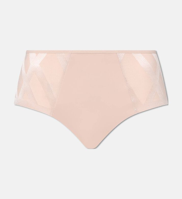 Chantelle High-waist Jacquard Briefs, Pink, S, Packshot View