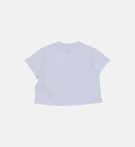 Girl Logo-printed Cotton T-shirt