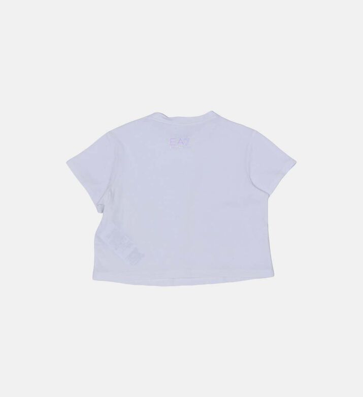 Girl Logo-printed Cotton T-shirt
