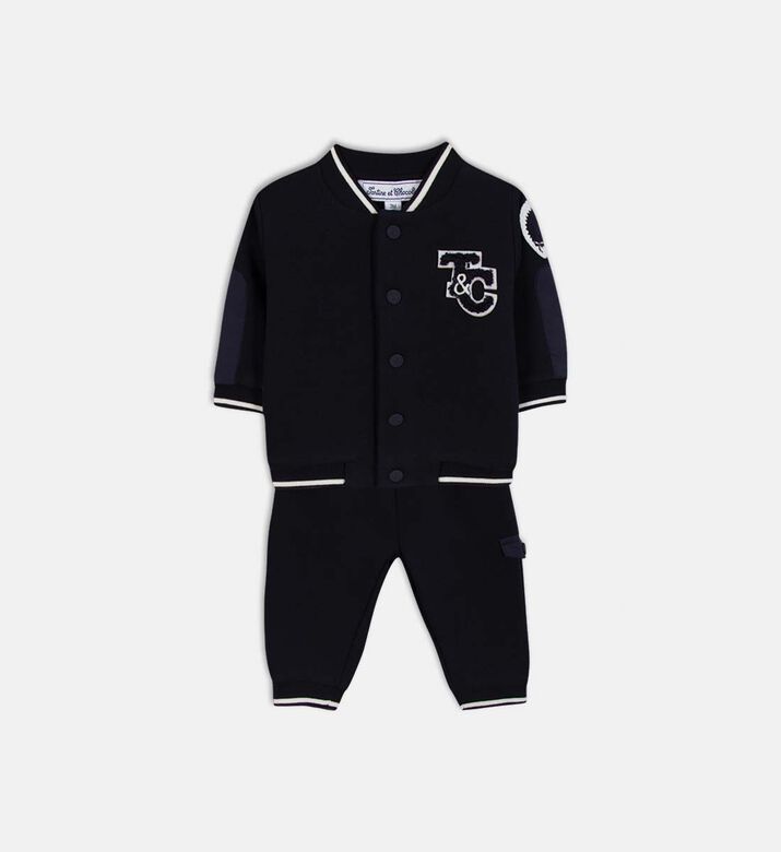 Slip Pockets Jogging Set
