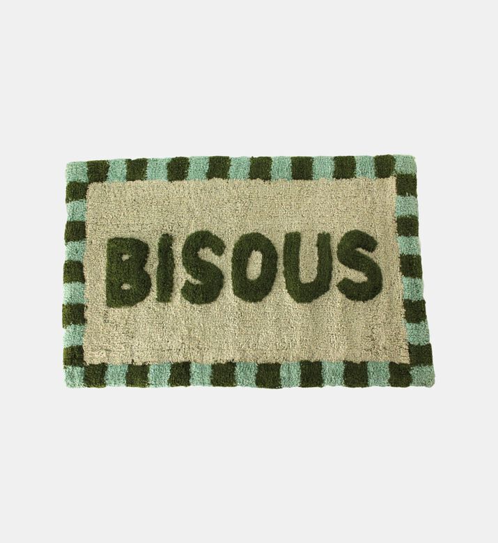 Kersten Bisous Cotton Bath Mat, Packshot View