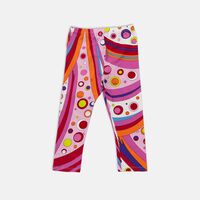 Multi-colored Fontane-print Leggings