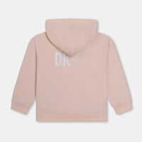 Unisex Logo-print Hooded Cardigan