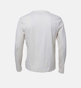 Cotton Long Sleeve Lounge T-shirt