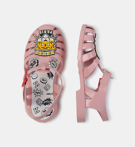 Campus Printed Jelly Sandals