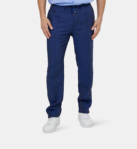 Wool Drawstrings Chino Trousers